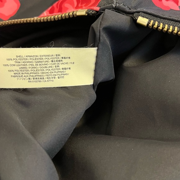 Kate Spade Black and Pink Floral Tote - Picture 15 of 15